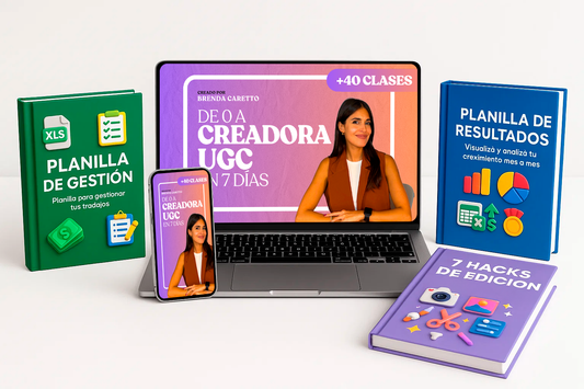 De 0 a Creadora UGC en 7 días