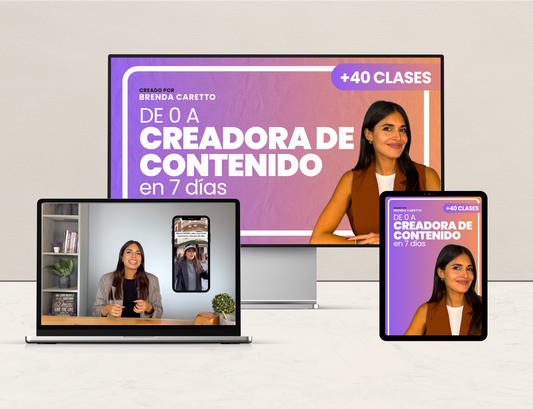 De 0 a Creadora de Contenido en 7 días BÁSICO